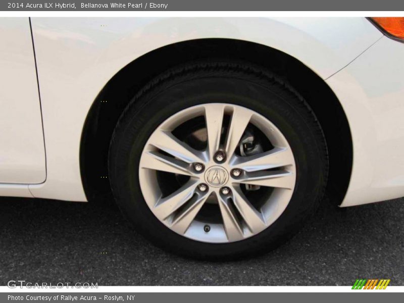 Bellanova White Pearl / Ebony 2014 Acura ILX Hybrid