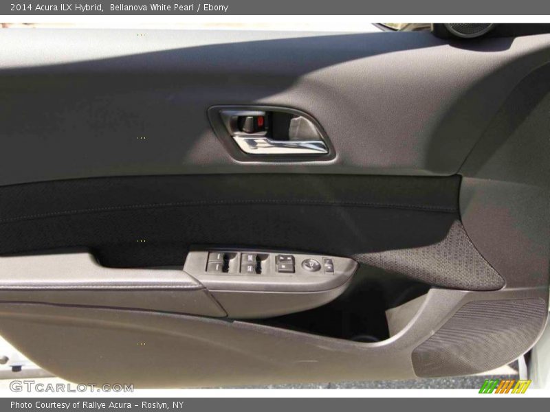 Bellanova White Pearl / Ebony 2014 Acura ILX Hybrid