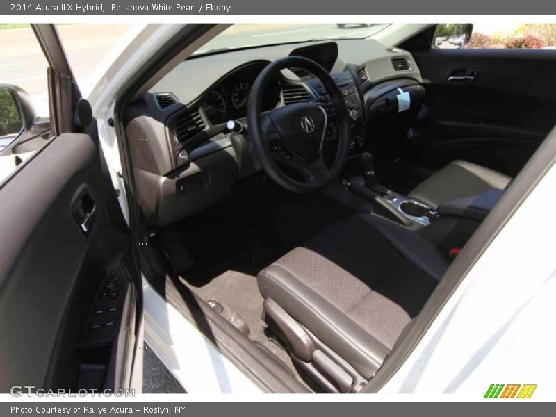 Bellanova White Pearl / Ebony 2014 Acura ILX Hybrid