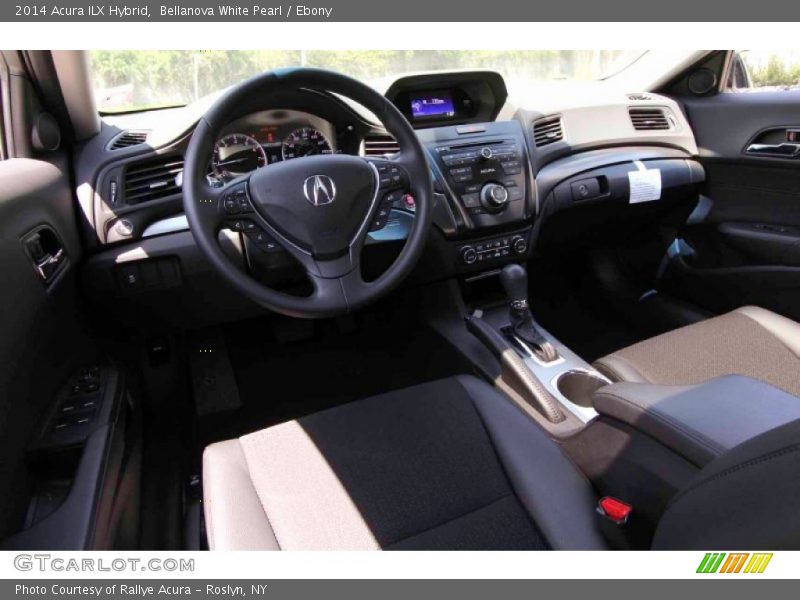 Bellanova White Pearl / Ebony 2014 Acura ILX Hybrid