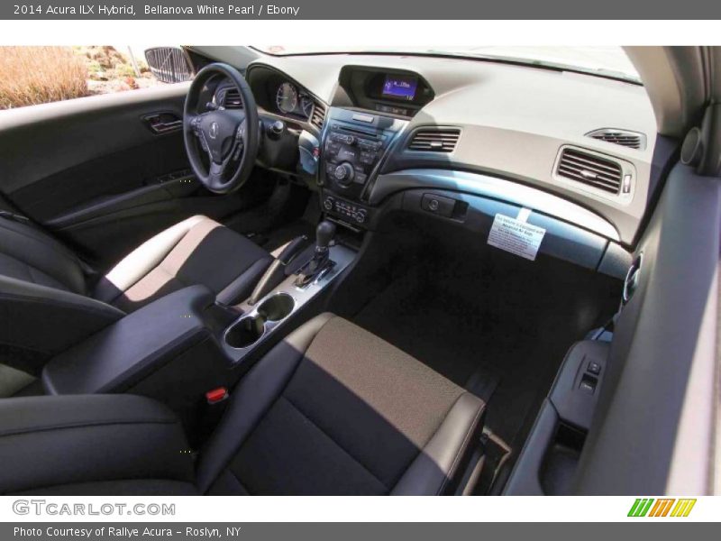 Bellanova White Pearl / Ebony 2014 Acura ILX Hybrid