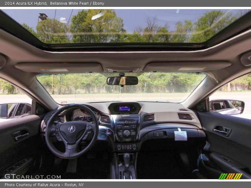 Bellanova White Pearl / Ebony 2014 Acura ILX Hybrid