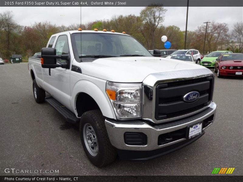 Oxford White / Steel 2015 Ford F350 Super Duty XL Super Cab 4x4
