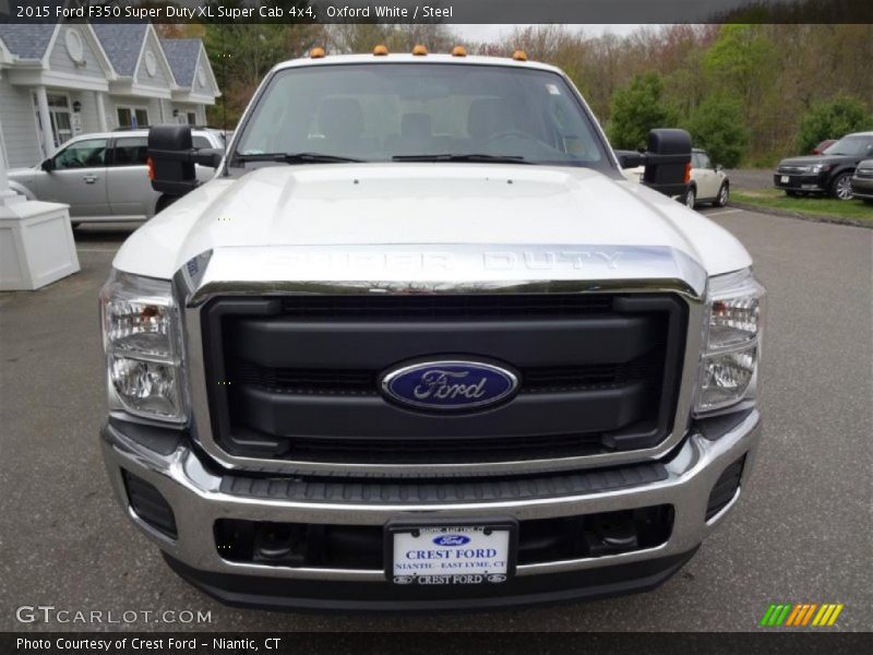 Oxford White / Steel 2015 Ford F350 Super Duty XL Super Cab 4x4