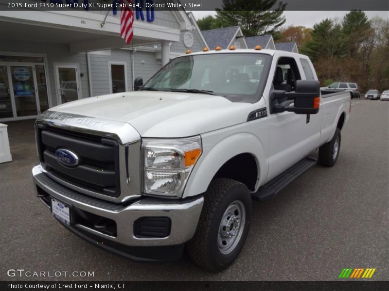 Oxford White / Steel 2015 Ford F350 Super Duty XL Super Cab 4x4