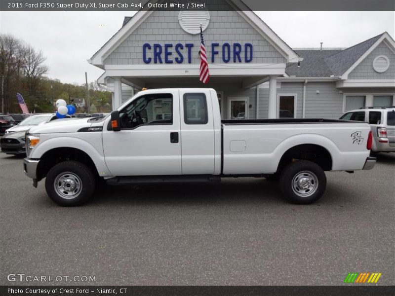 Oxford White / Steel 2015 Ford F350 Super Duty XL Super Cab 4x4