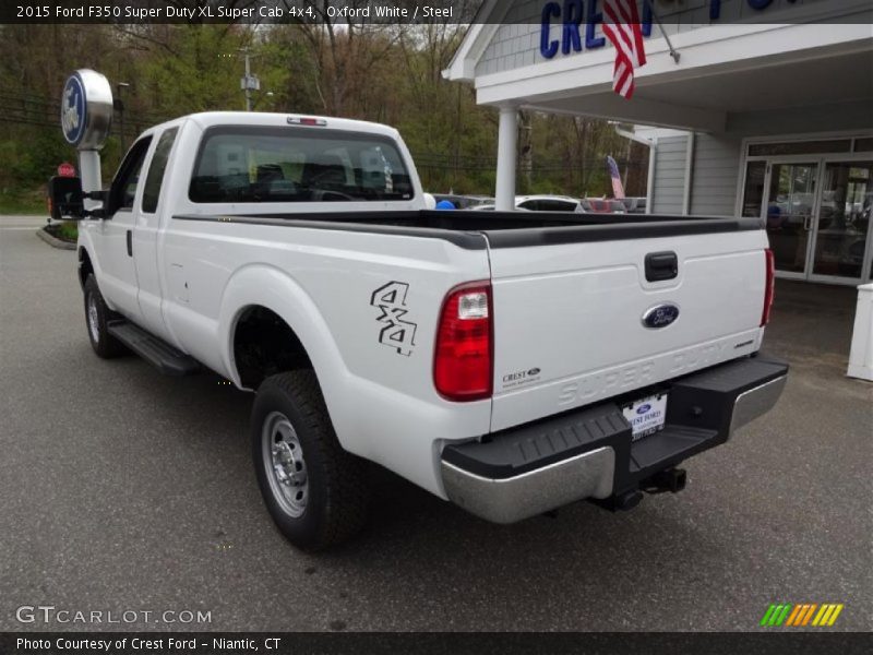 Oxford White / Steel 2015 Ford F350 Super Duty XL Super Cab 4x4