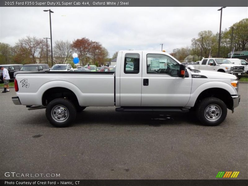 Oxford White / Steel 2015 Ford F350 Super Duty XL Super Cab 4x4