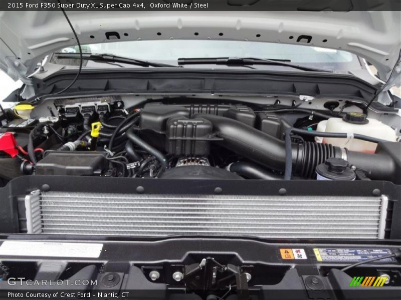 Oxford White / Steel 2015 Ford F350 Super Duty XL Super Cab 4x4
