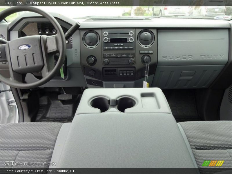 Oxford White / Steel 2015 Ford F350 Super Duty XL Super Cab 4x4