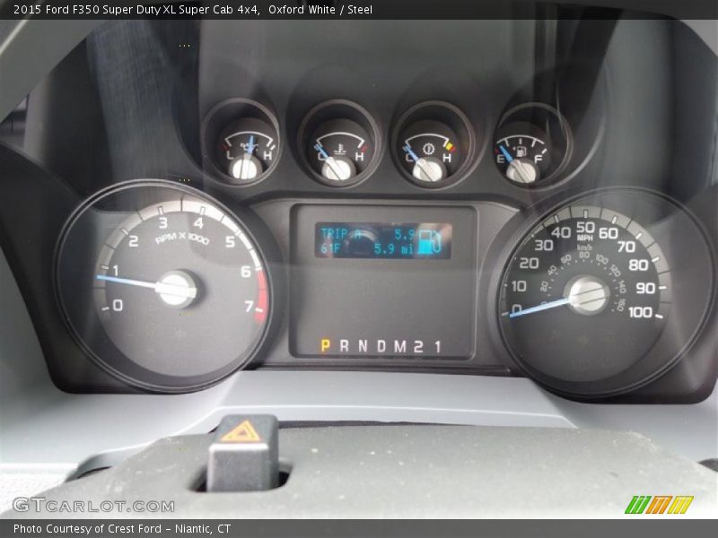 Oxford White / Steel 2015 Ford F350 Super Duty XL Super Cab 4x4