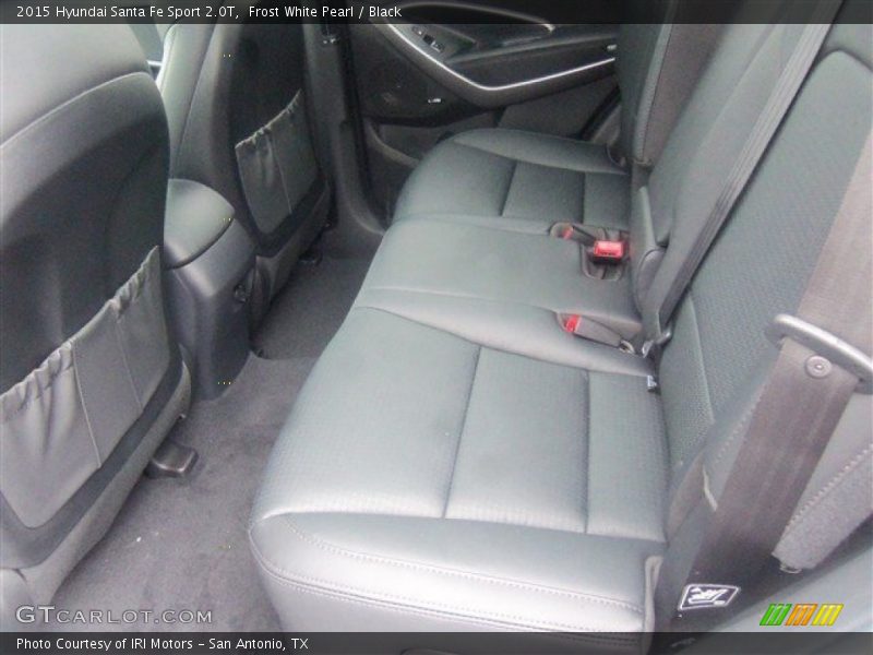 Frost White Pearl / Black 2015 Hyundai Santa Fe Sport 2.0T