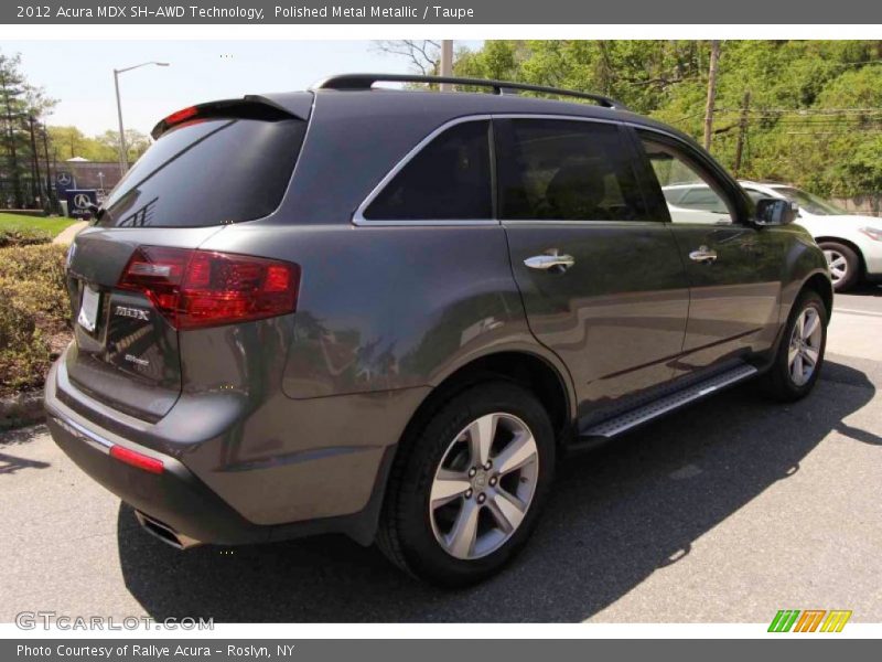 Polished Metal Metallic / Taupe 2012 Acura MDX SH-AWD Technology