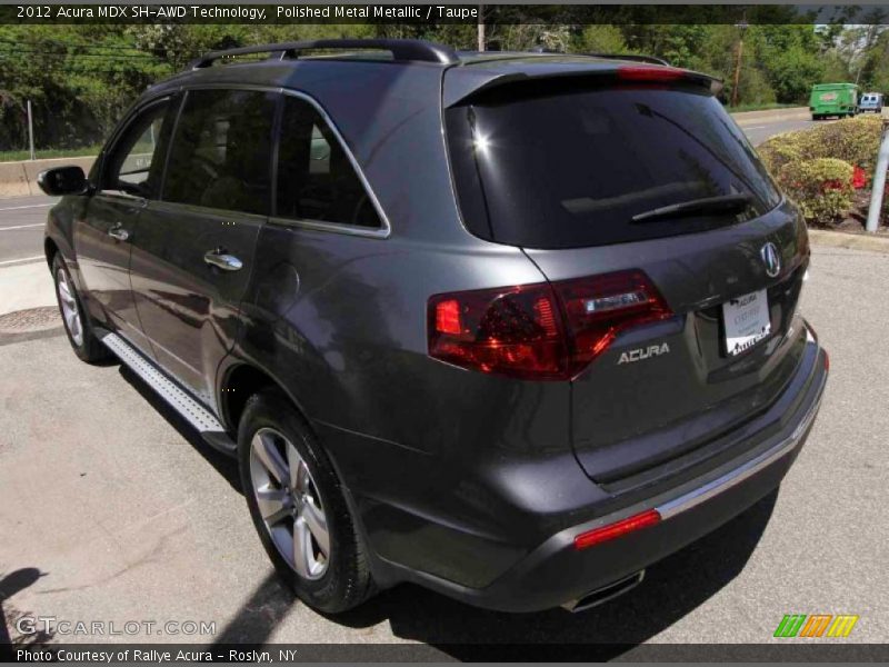 Polished Metal Metallic / Taupe 2012 Acura MDX SH-AWD Technology