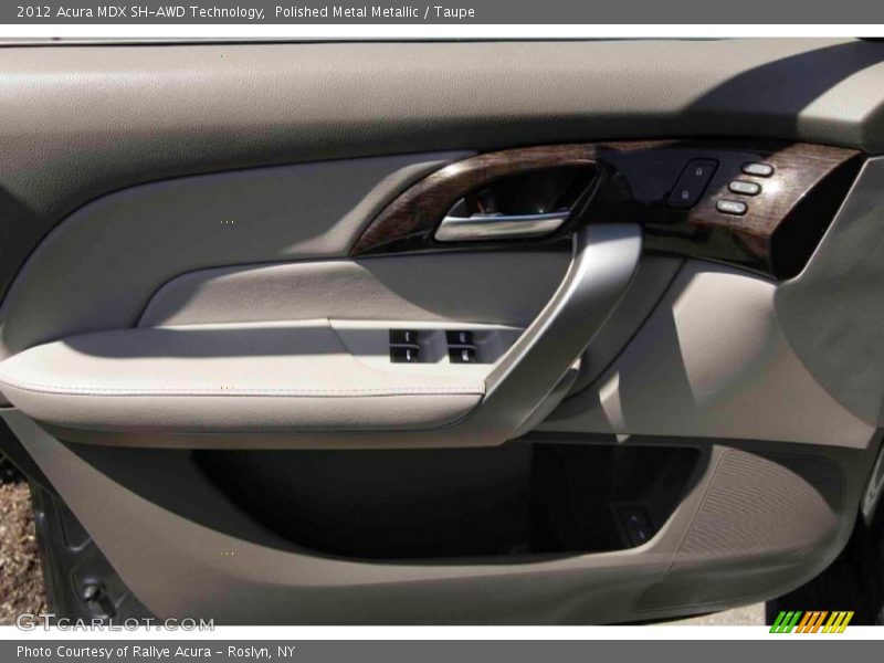 Polished Metal Metallic / Taupe 2012 Acura MDX SH-AWD Technology