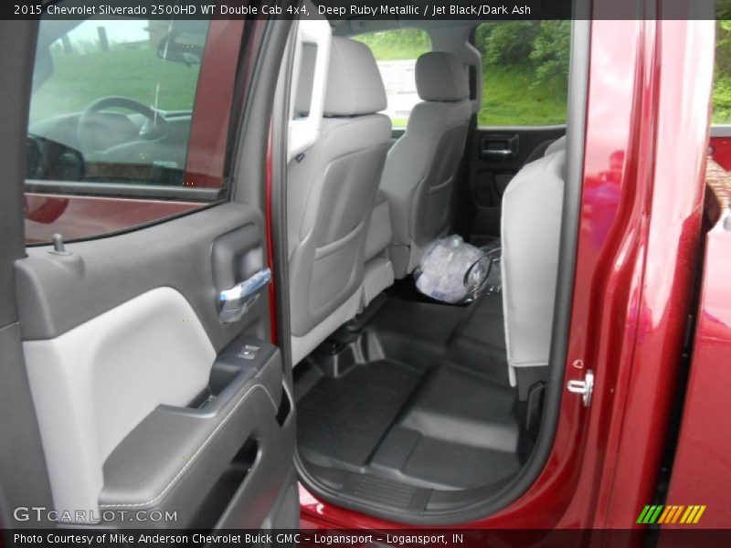 Deep Ruby Metallic / Jet Black/Dark Ash 2015 Chevrolet Silverado 2500HD WT Double Cab 4x4