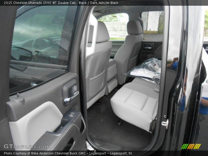 Black / Dark Ash/Jet Black 2015 Chevrolet Silverado 1500 WT Double Cab