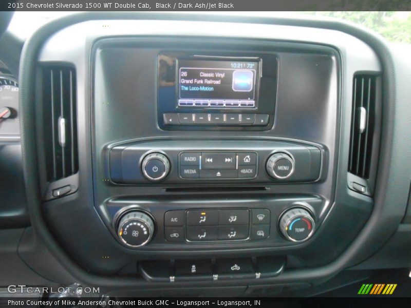 Black / Dark Ash/Jet Black 2015 Chevrolet Silverado 1500 WT Double Cab