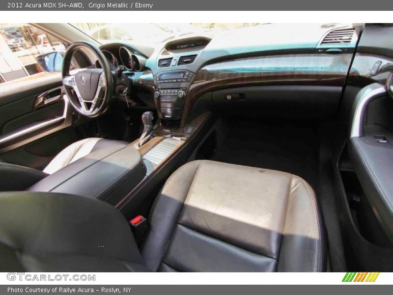 Grigio Metallic / Ebony 2012 Acura MDX SH-AWD