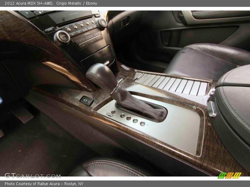 Grigio Metallic / Ebony 2012 Acura MDX SH-AWD