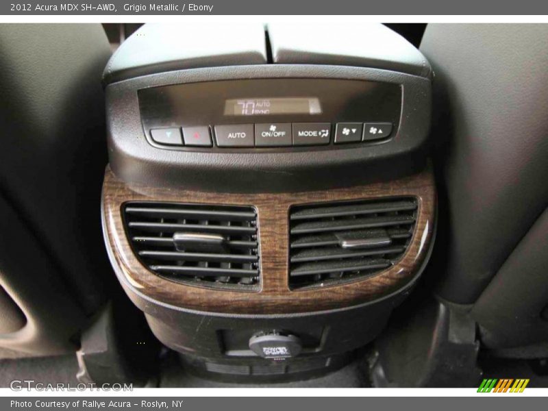 Grigio Metallic / Ebony 2012 Acura MDX SH-AWD
