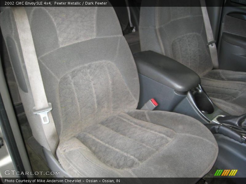 Pewter Metallic / Dark Pewter 2002 GMC Envoy SLE 4x4