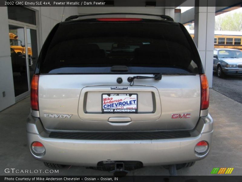 Pewter Metallic / Dark Pewter 2002 GMC Envoy SLE 4x4