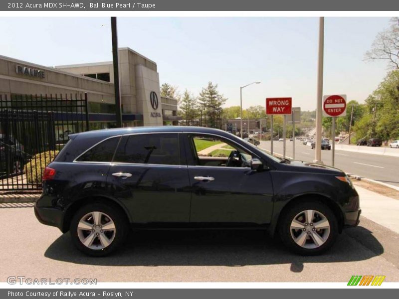Bali Blue Pearl / Taupe 2012 Acura MDX SH-AWD