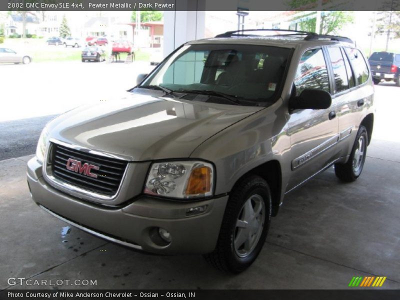 Pewter Metallic / Dark Pewter 2002 GMC Envoy SLE 4x4