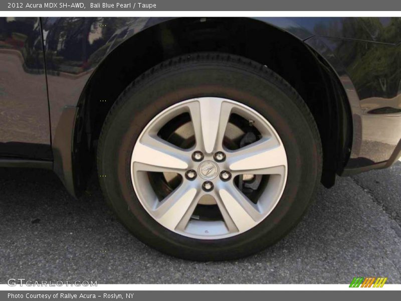 Bali Blue Pearl / Taupe 2012 Acura MDX SH-AWD