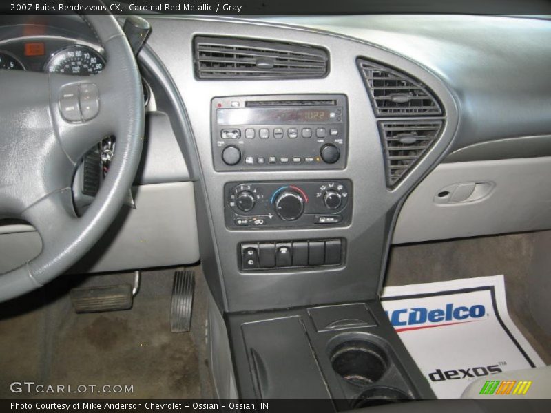 Cardinal Red Metallic / Gray 2007 Buick Rendezvous CX