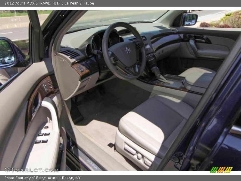 Bali Blue Pearl / Taupe 2012 Acura MDX SH-AWD