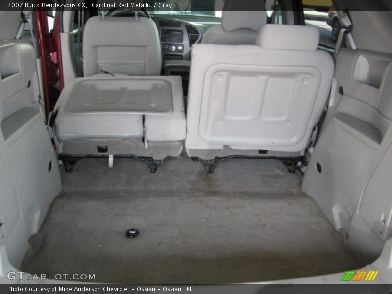 Cardinal Red Metallic / Gray 2007 Buick Rendezvous CX