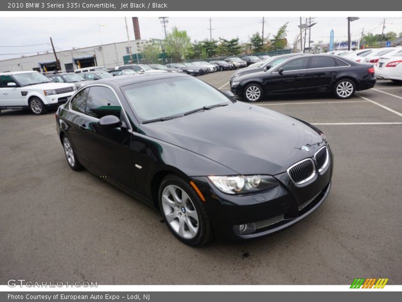 Jet Black / Black 2010 BMW 3 Series 335i Convertible