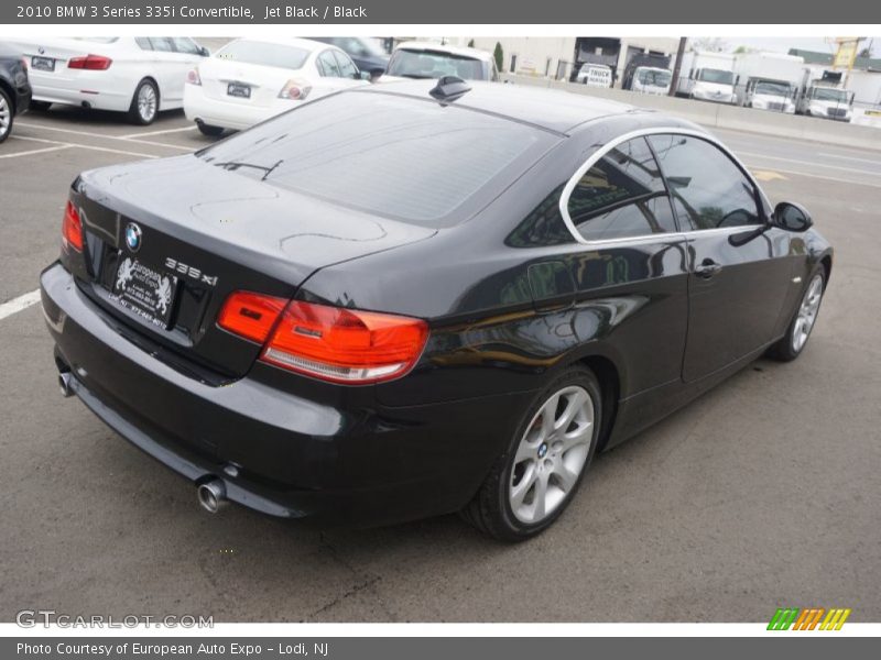 Jet Black / Black 2010 BMW 3 Series 335i Convertible