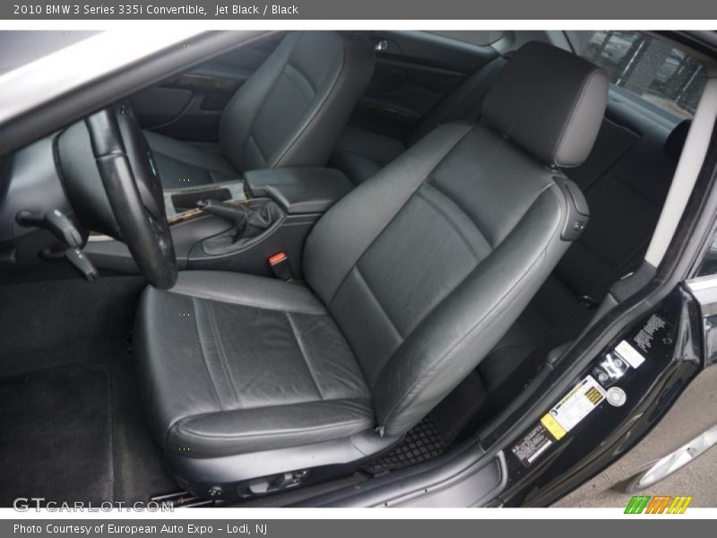 Jet Black / Black 2010 BMW 3 Series 335i Convertible