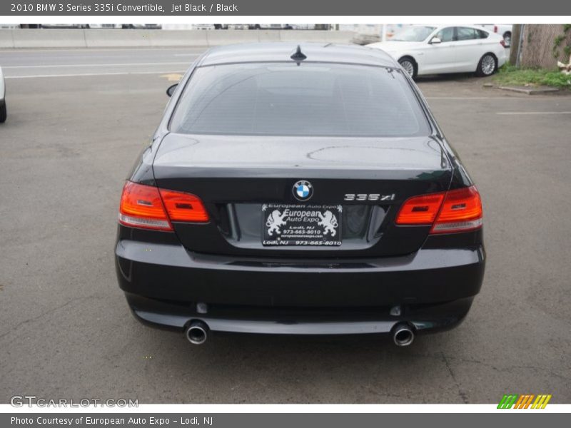 Jet Black / Black 2010 BMW 3 Series 335i Convertible