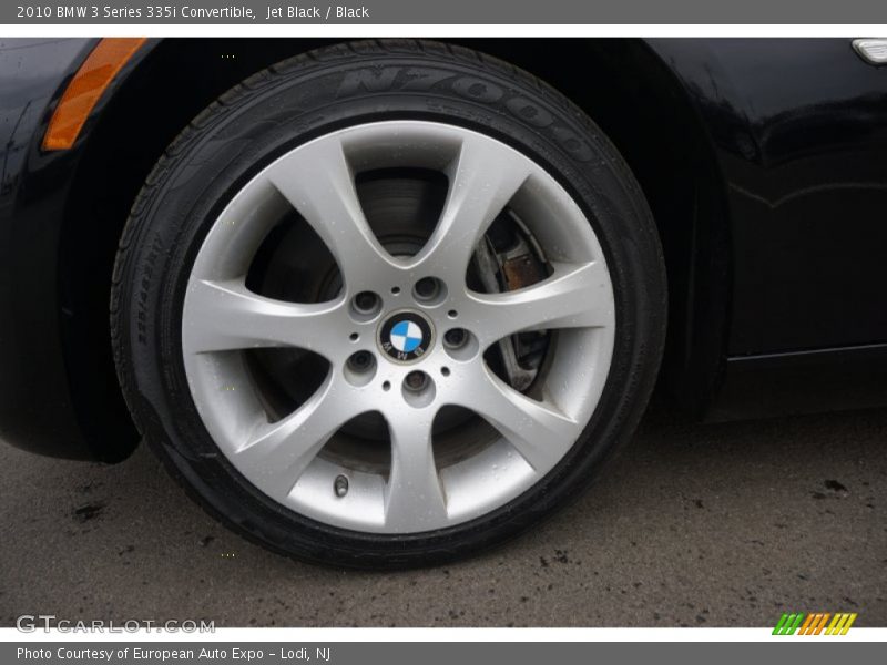 Jet Black / Black 2010 BMW 3 Series 335i Convertible