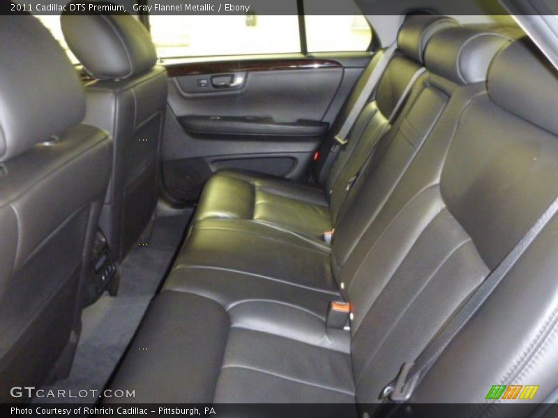 Gray Flannel Metallic / Ebony 2011 Cadillac DTS Premium