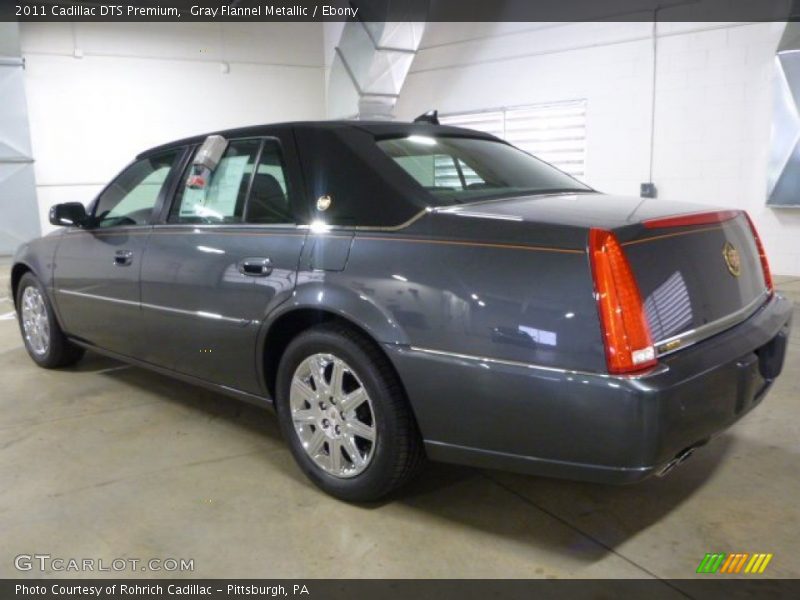 Gray Flannel Metallic / Ebony 2011 Cadillac DTS Premium