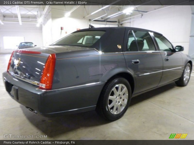 Gray Flannel Metallic / Ebony 2011 Cadillac DTS Premium