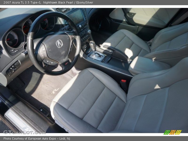 Nighthawk Black Pearl / Ebony/Silver 2007 Acura TL 3.5 Type-S