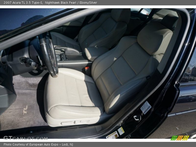 Nighthawk Black Pearl / Ebony/Silver 2007 Acura TL 3.5 Type-S
