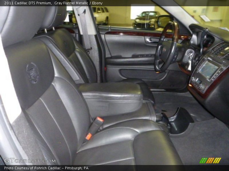 Gray Flannel Metallic / Ebony 2011 Cadillac DTS Premium