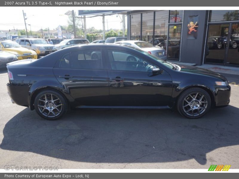 Nighthawk Black Pearl / Ebony/Silver 2007 Acura TL 3.5 Type-S