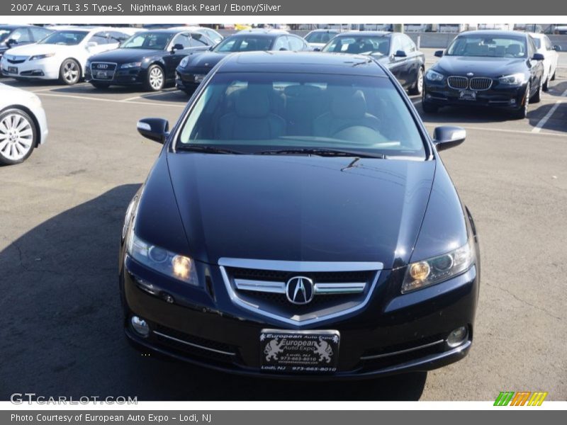 Nighthawk Black Pearl / Ebony/Silver 2007 Acura TL 3.5 Type-S