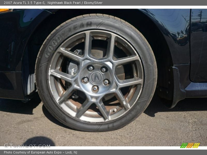 Nighthawk Black Pearl / Ebony/Silver 2007 Acura TL 3.5 Type-S