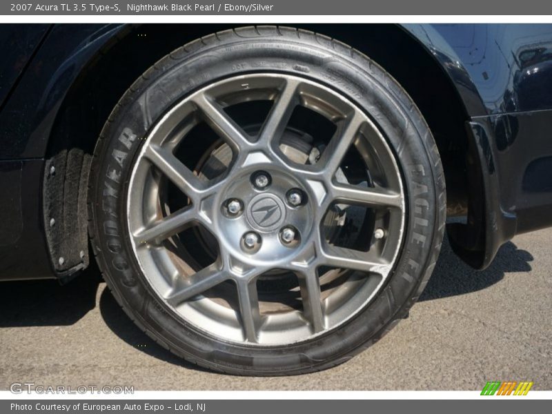 Nighthawk Black Pearl / Ebony/Silver 2007 Acura TL 3.5 Type-S
