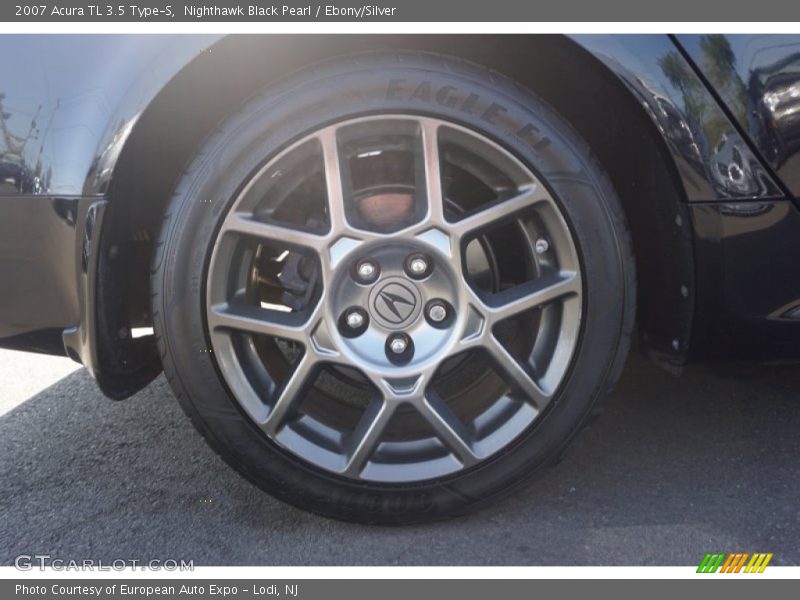 Nighthawk Black Pearl / Ebony/Silver 2007 Acura TL 3.5 Type-S