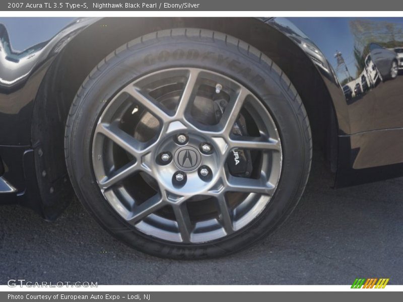 Nighthawk Black Pearl / Ebony/Silver 2007 Acura TL 3.5 Type-S